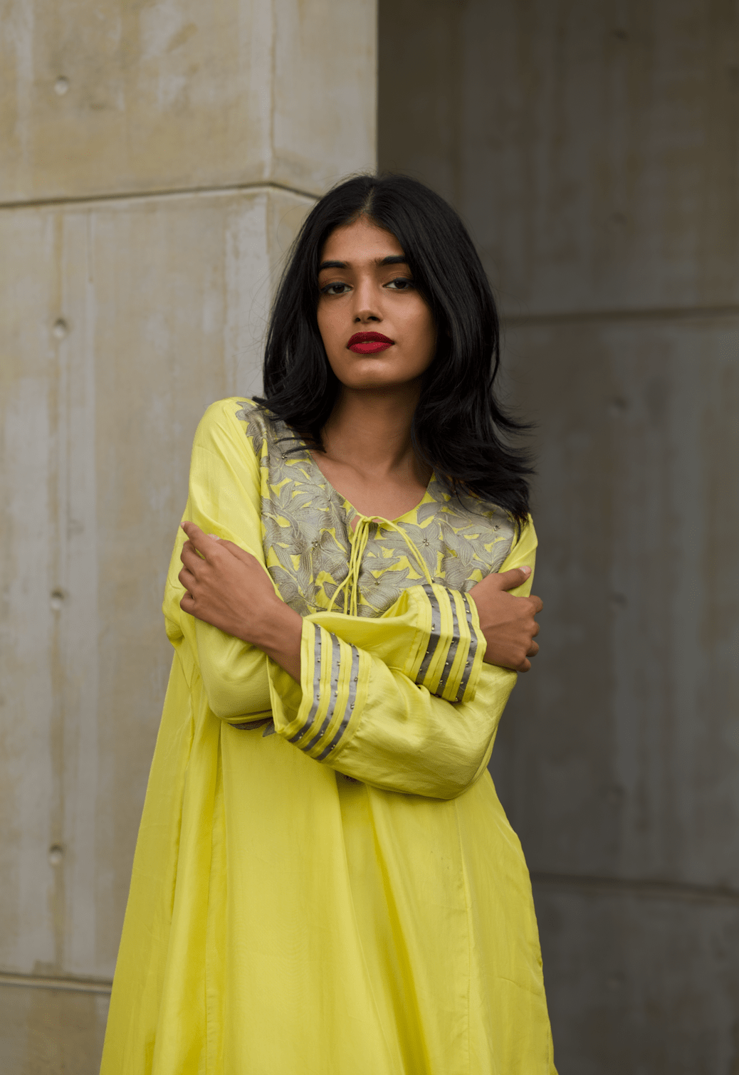 Lime Sophia Kurta
