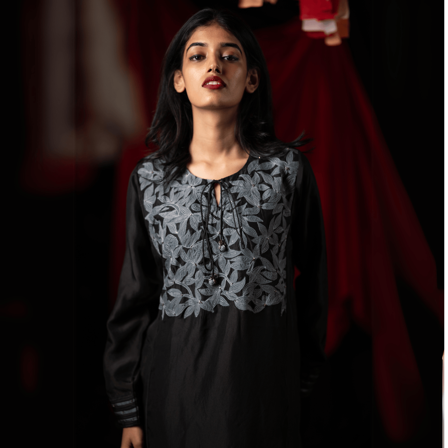 Sophia black Kurta