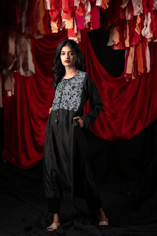 Sophia black Kurta